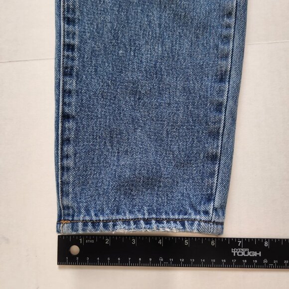 Rolla's Duster High Rise Slim Jeans‎ 29 Blue Distressed 100% Organic Cotton - Picture 8 of 12